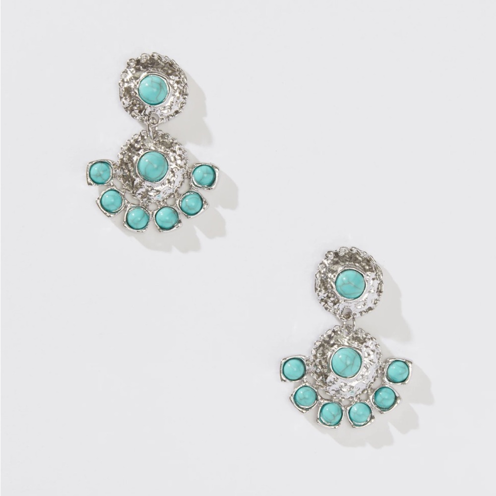 Revolve 8 OTHER REASONS COASTAL STATEMENT EARRING NWT